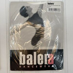 NEW Balera Dancewear Girls Footed Microfiber Dance Tights White Size‎ IC